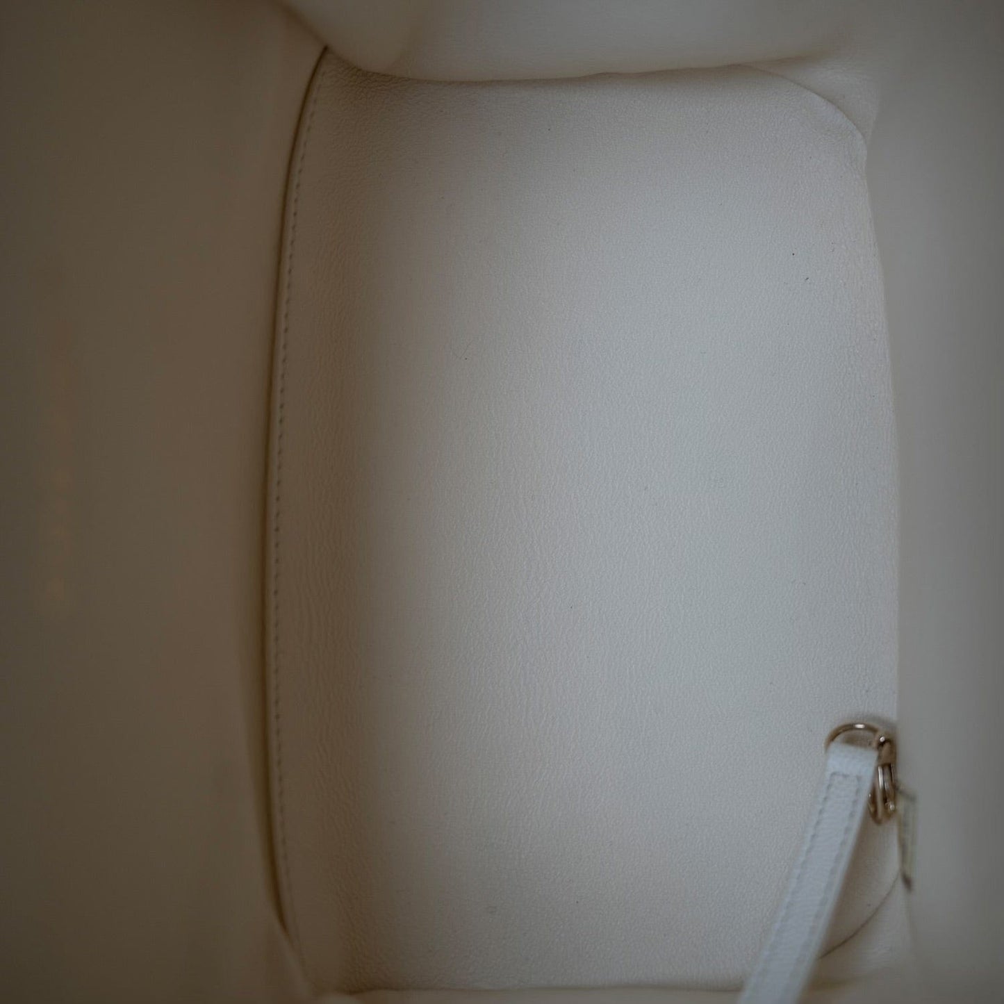 White Caviar Quilted Business Affinity Backpack LGHW