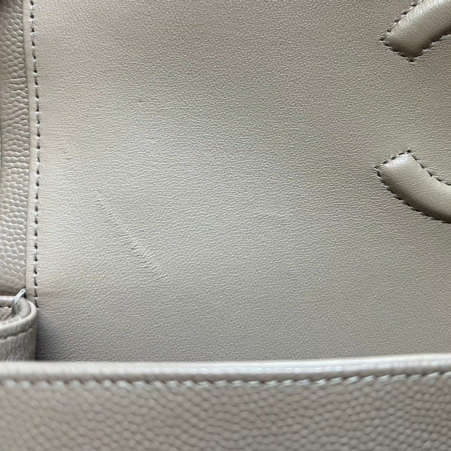 22A Dark Beige Caviar Quilted Medium Classic Flap Light Gold Hardware