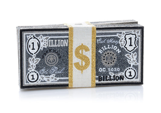 Stack of Cash Billions - Judith Leiber Designer Money Bag