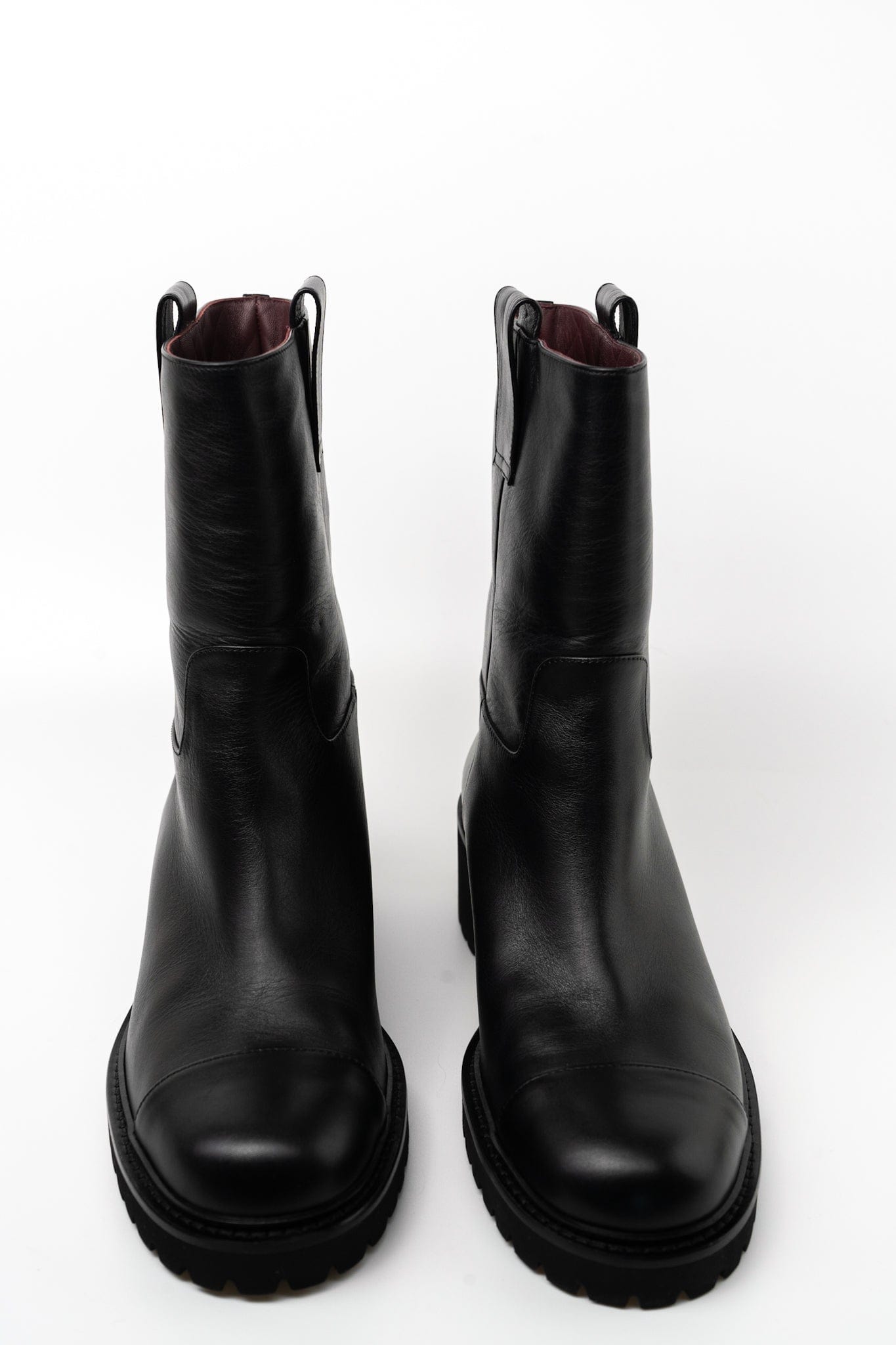 20A Leather CC Signature Cap Toe Ankle Midcalf Short Boots Booties