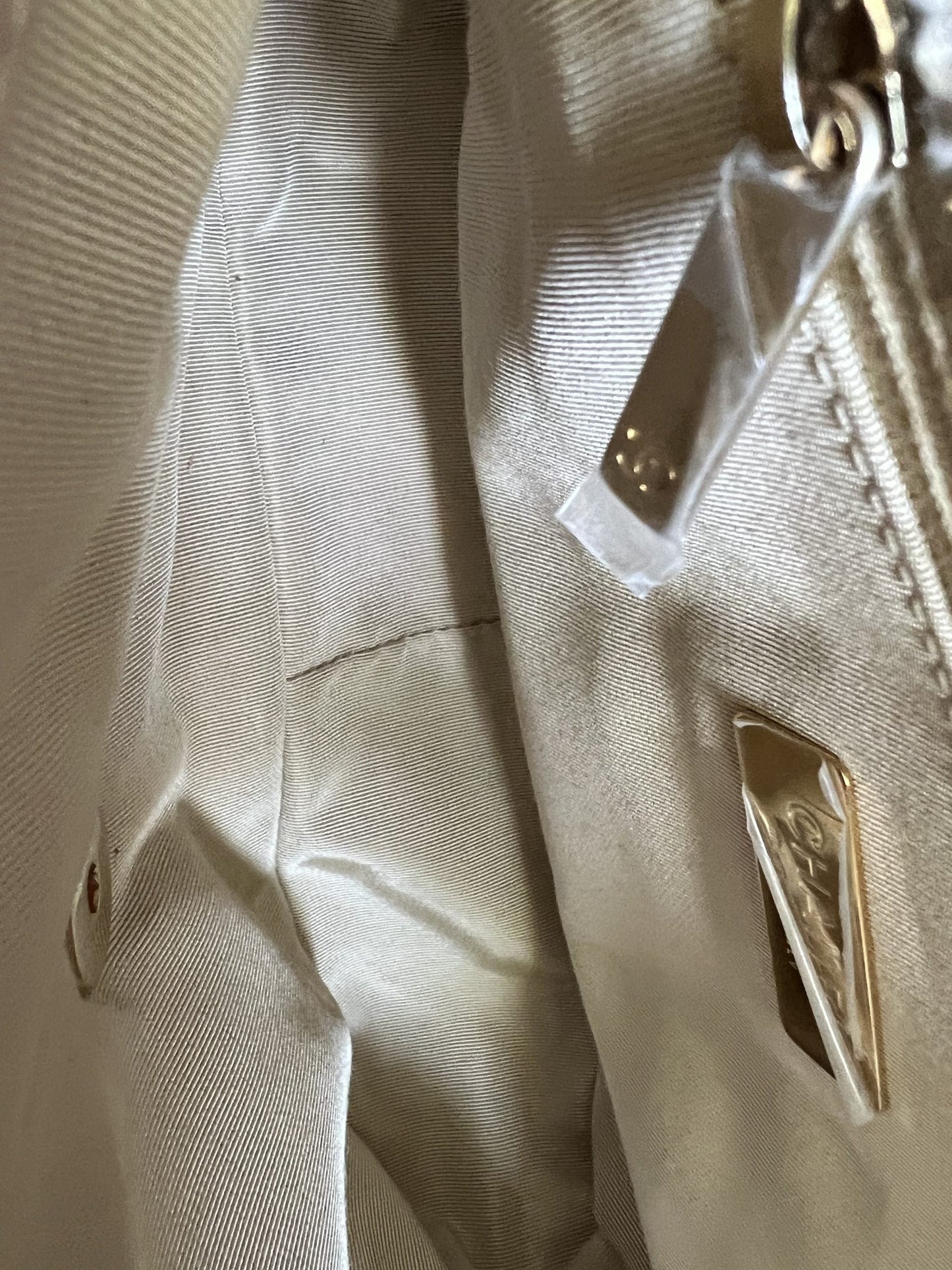 19K Houndstooth 19 Flap Beige/Black Small MHW