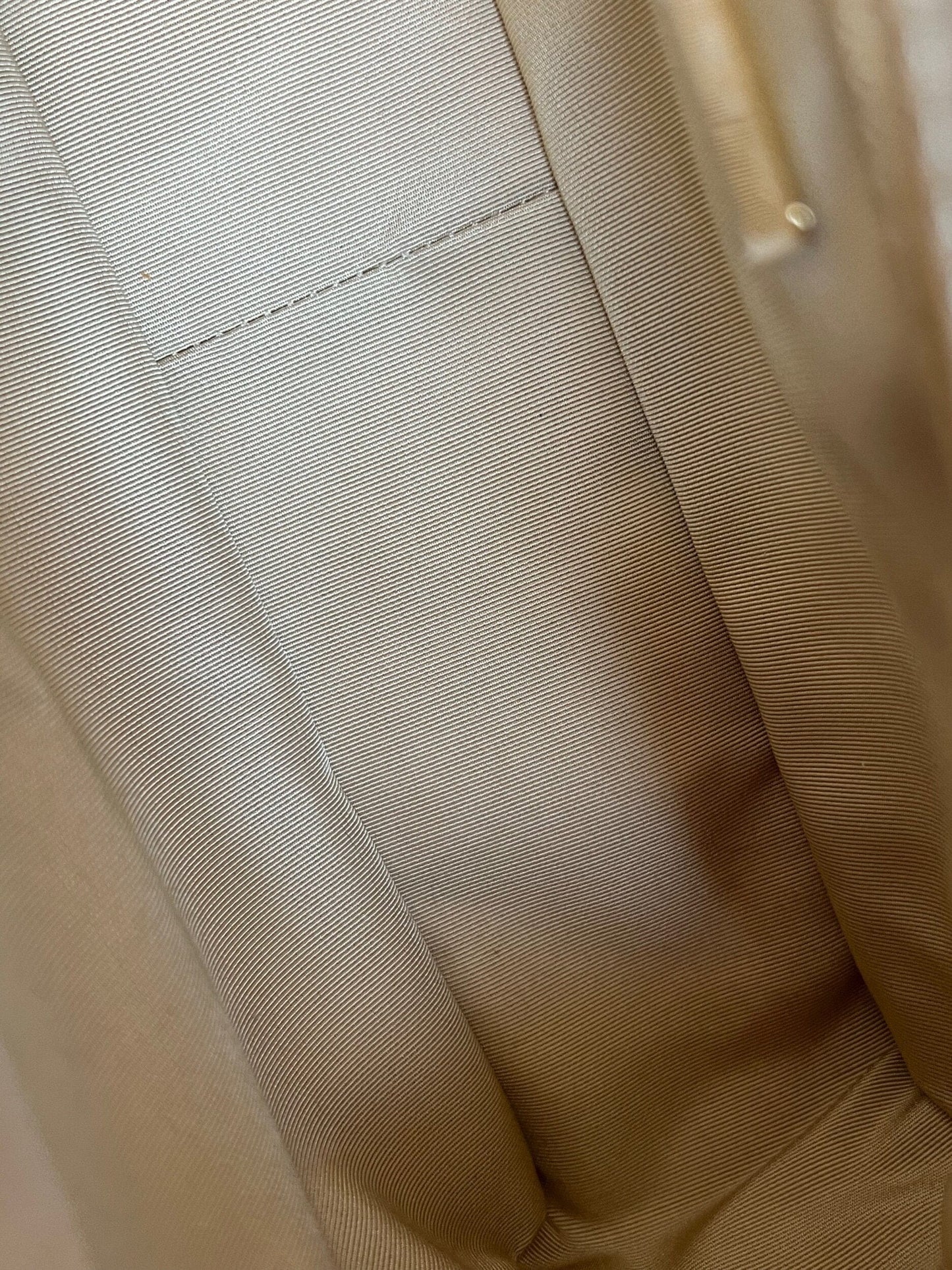 21S Large Beige/Gold Lambskin Quilted 19 Flap Mixed Hardware