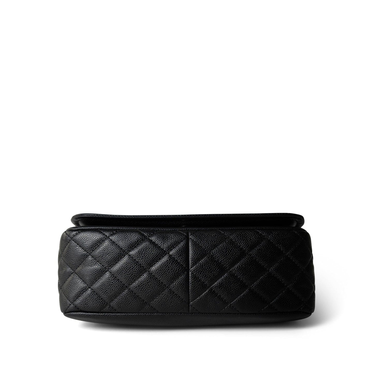 12P Caviar Large Timeless CC Flap Black