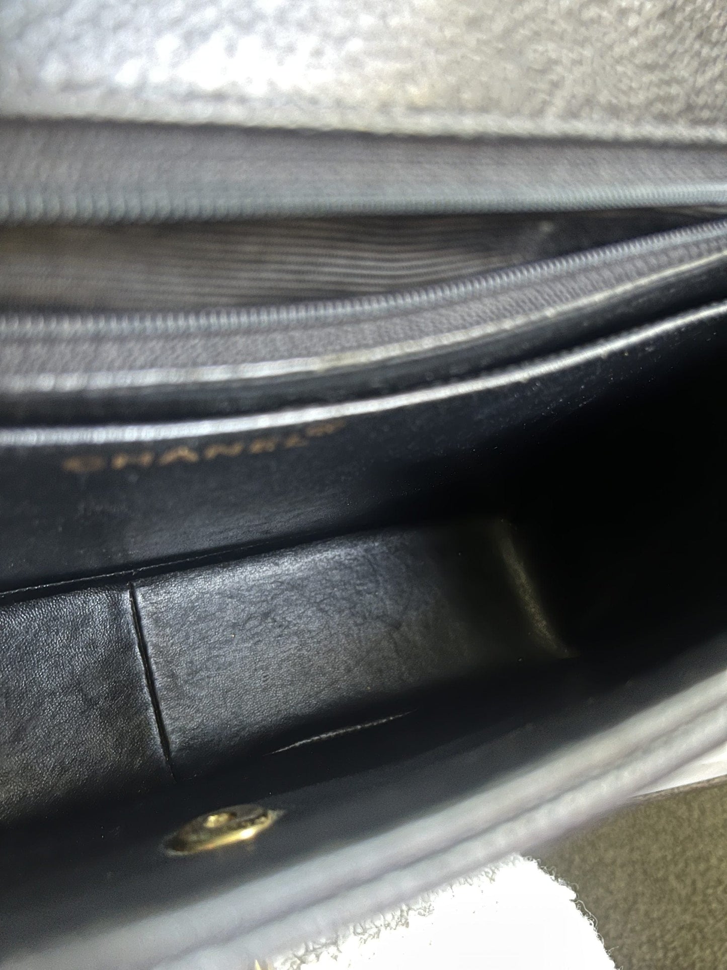 Vintage Black Caviar Jumbo GHW