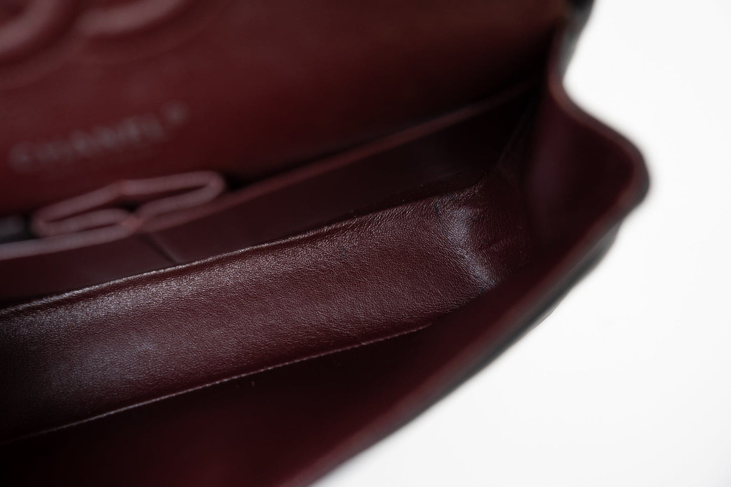 Vintage Black Lambskin Quilted Classic Flap Medium Silver Hardware