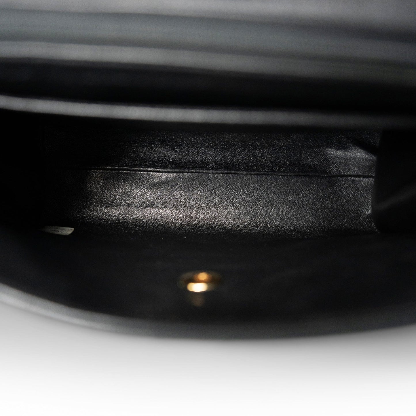 Vintage Black Caviar Quilted Square Flap Gold Hardware