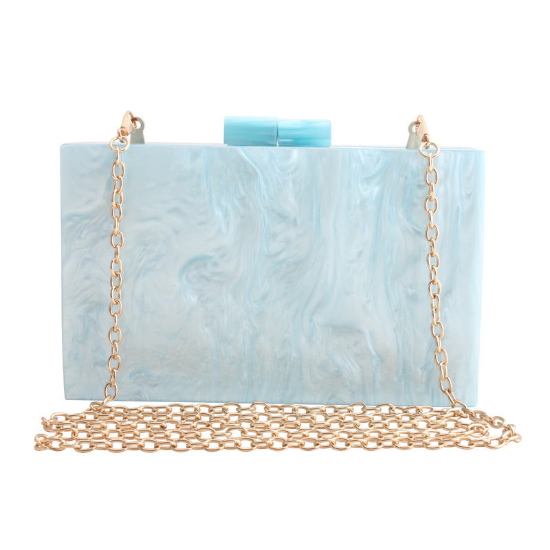 Luxury Marble Pattern Acrylic Bag