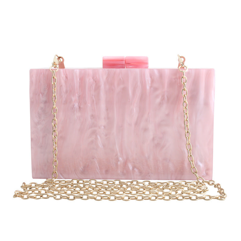 Luxury Marble Pattern Acrylic Bag