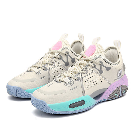 Cotton Candy Basketball Sneakers