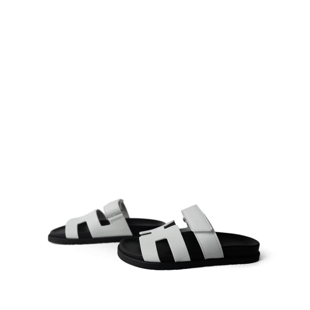 White Chypre Sandals 38.5 / 7.5 US