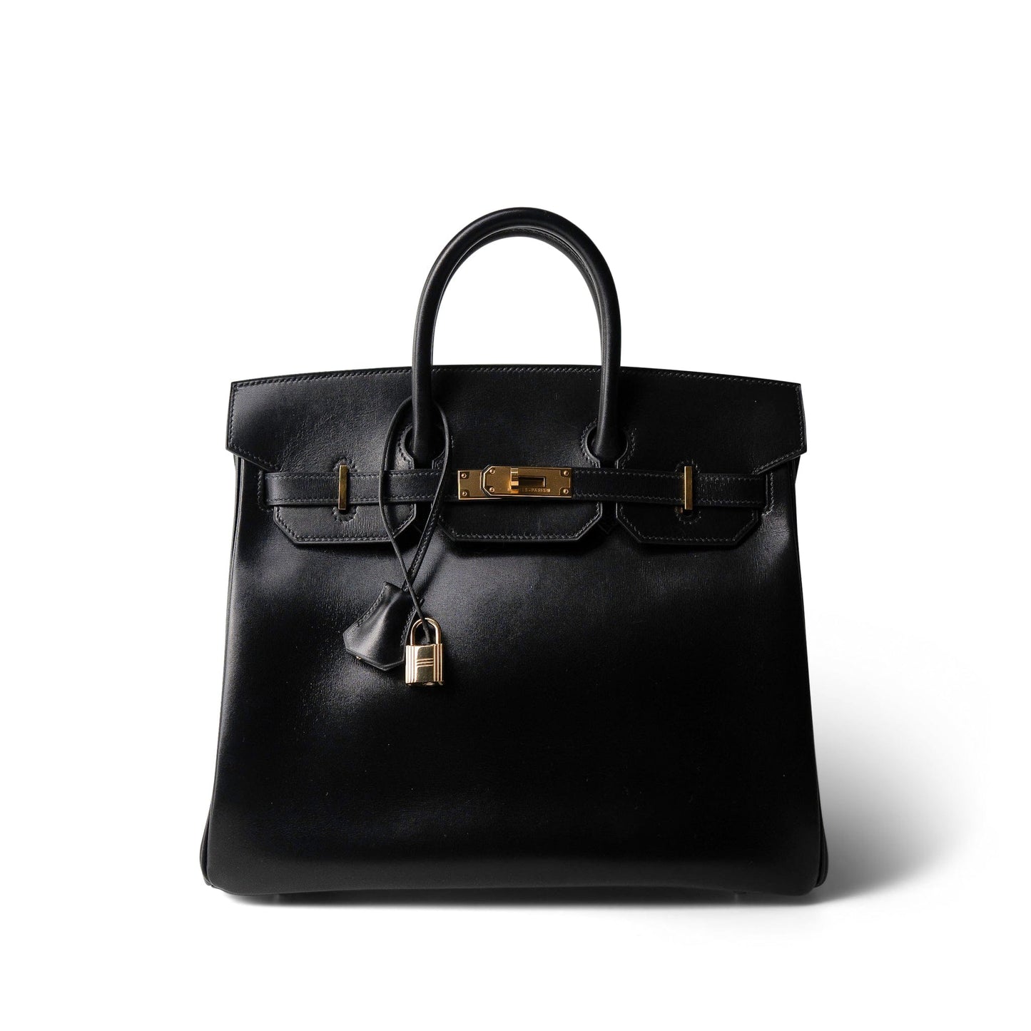 Vintage HAC 32 Black Box Calfskin Gold Plated (Y) Stamp