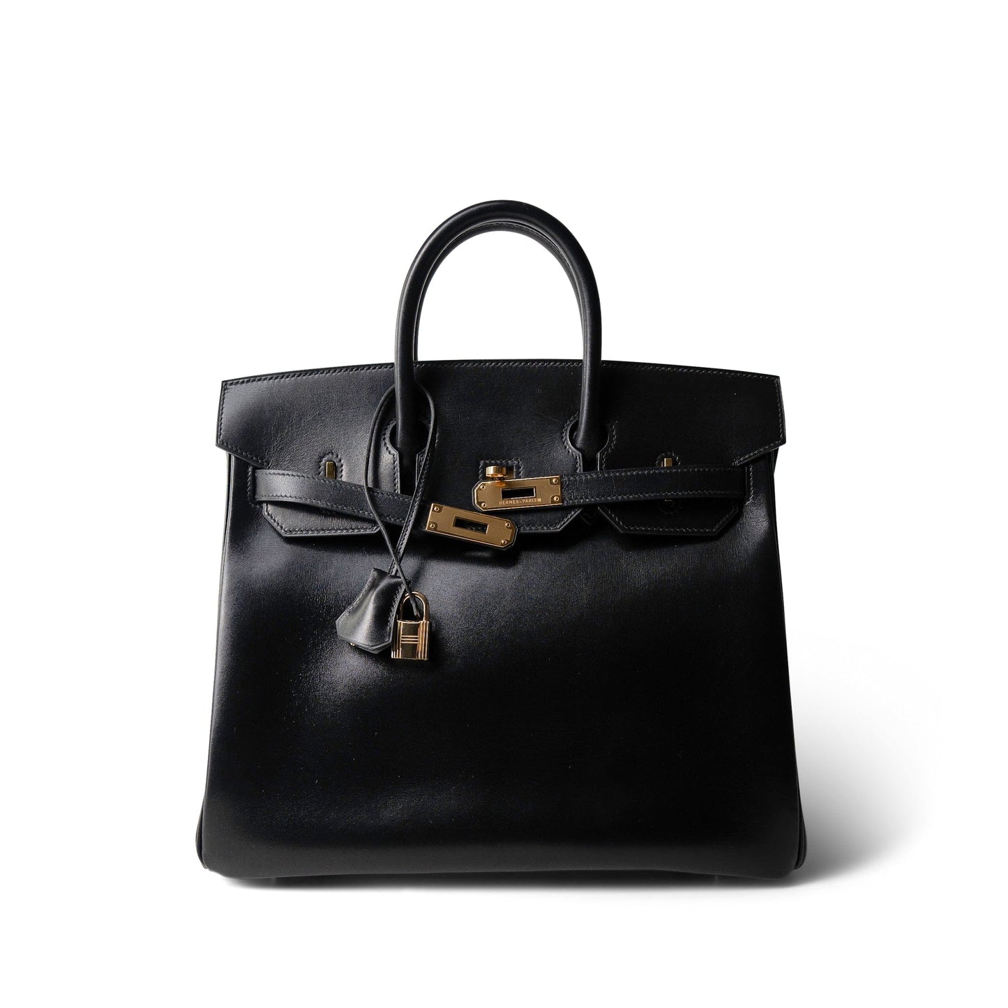 Vintage HAC 32 Black Box Calfskin Gold Plated (Y) Stamp